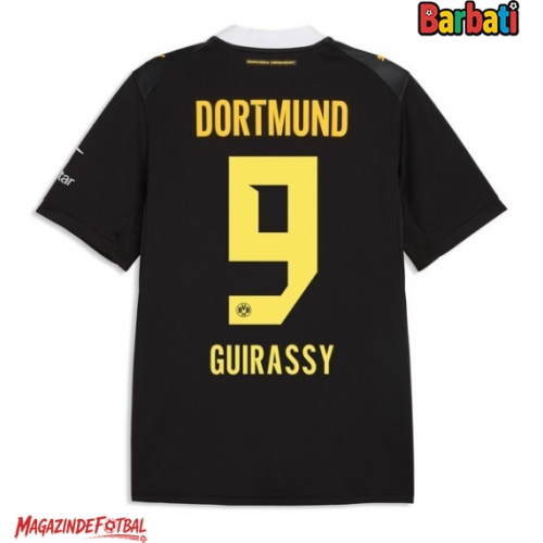 Borussia Dortmund Serhou Guirassy #9 Tricou Fotbal Replică 2026-27 Barbati Deplasare Borussia Dortmund Serhou Guirassy #9 Tricou Fotbal Replică 2026-27 Barbati Deplasare